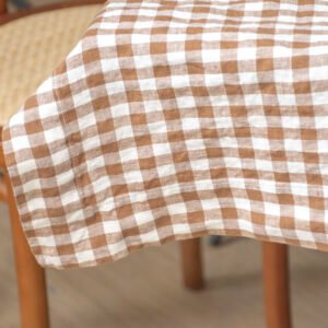 Pure linen table cloth