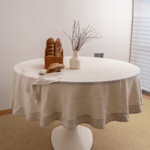 Linen table cloth